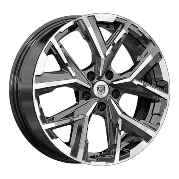 Диски КиК 6.5\R18 5*114.3 ET40 d66.6 Алмаз черный