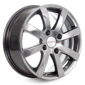 Диски КиК 6,0\R15 4*108 ET50 d63.35 Дарк платинум
