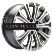 Диски Khomen Wheels 6,5x16/5x114,3 ET46 D67,1 KHW1610 (Mitsubishi) Gray-FP
