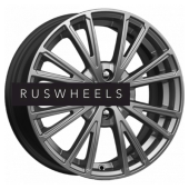 Диски КИК 6x15/4x98 ET35 D58,5 Меандр (КС888) Дарк платинум Диски КИК 6x15/4x98 ET35 D58,5 Меандр (КС888) Дарк платинум