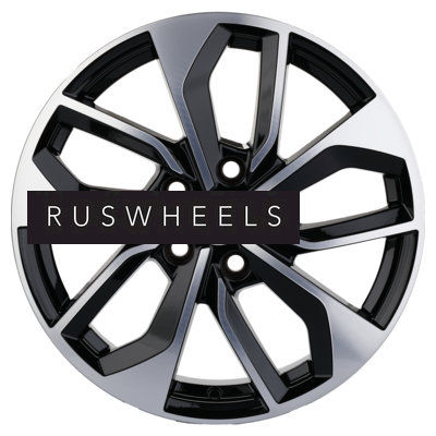 Диски Khomen Wheels 7x17/5x114,3 ET47 D66,1 KHW1703 (Juke) Black-FP