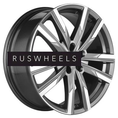 Диски Khomen Wheels 7,5x19/5x108 ET46 D63,4 KHW1905 (Geely Monjaro/Tugella) Gray-FP