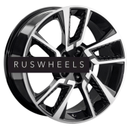 Диски Replay 8x18/5x114,3 ET30 D60,1 LX232 BKF (конус, C570)