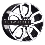 Диски Replay 9,5x21/5x120 ET49 D72,6 LR7 BKF (пш, LR002)