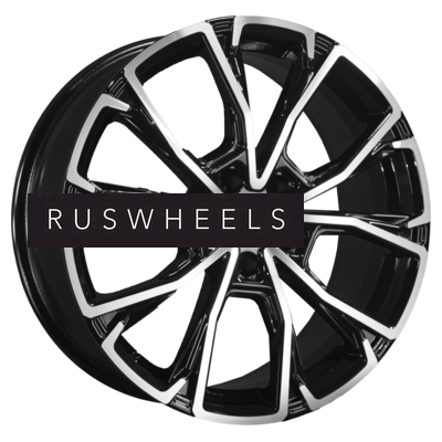 Диски Khomen Wheels 7,5x19/5x112 ET43 D57,1 KHW1907 (Kodiaq/Tiguan) Black-FP