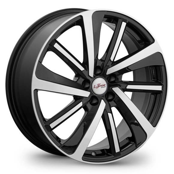 Диски iFree Original 7,0\R18 5*114.3 ET38 d67.1 Алмаз черный