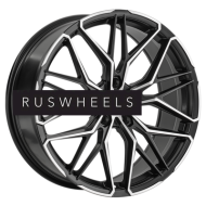 Диски LS FlowForming 9x19/5x112 ET38 D66,6 RC101 BKSF (конус)