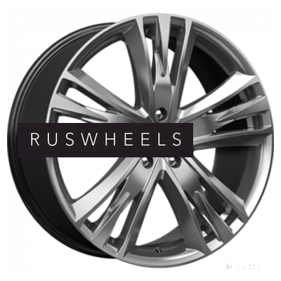 Диски КИК 8,5x20/5x120 ET47 D72,6 Атлас-оригинал (КС661M) Дарк платинум