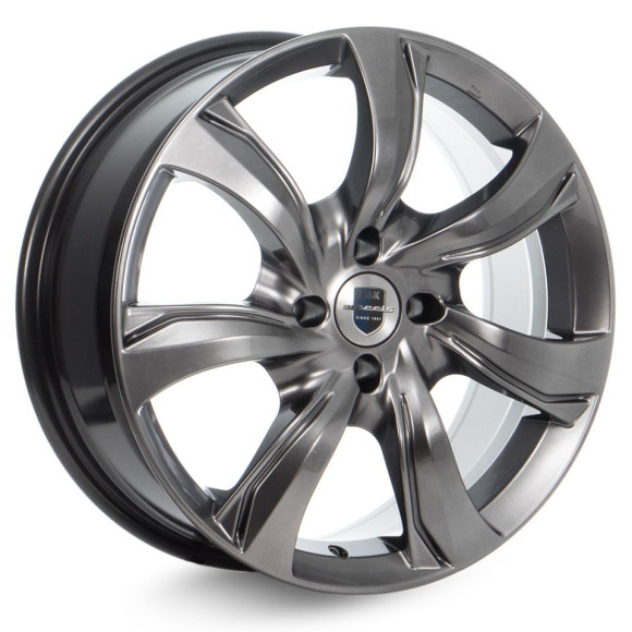 Диски КиК  Либерти (КС654)  7,0\R17 4*100 ET45  d67,1  Дарк платинум  [73152]