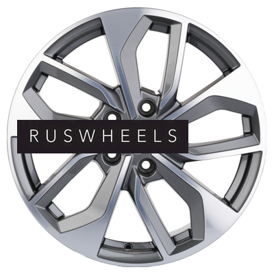 Диски Khomen Wheels 7x17/5x114,3 ET45 D60,1 KHW1703 (Changan/Geely/Lexus/Toyota) Gray-FP Диски Khomen Wheels 7x17/5x114,3 ET45 D60,1 KHW1703 (Changan/Geely/Lexus/Toyota) Gray-FP