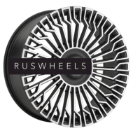 Диски LS FlowForming 9x22/6x139,7 ET45 D100,1 RC99 MBF (конус, Колпак+лого)