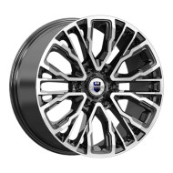 Диски КиК 8.5\R19 6*139.7 ET36 d100.1 Алмаз черный Диски КиК 8.5\R19 6*139.7 ET36 d100.1 Алмаз черный