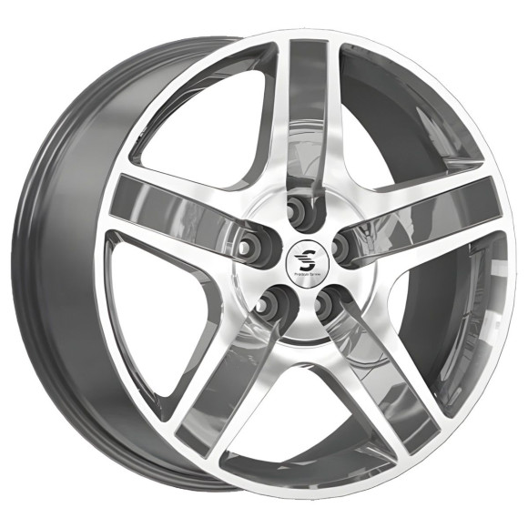 Диски СКАД Premium 8.5\R20 5*120 ET41.5 d72.6 Diamond gloss graphite
