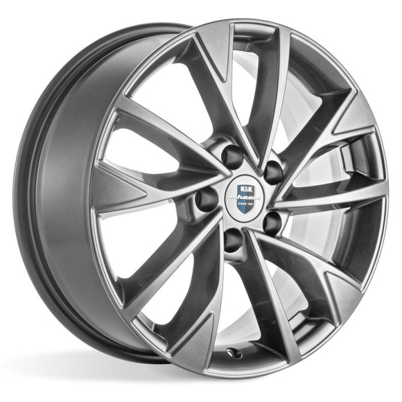 Диски КиК 7,0\R17 5*114.3 ET50 d66.1 Дарк платинум Диски КиК 7,0\R17 5*114.3 ET50 d66.1 Дарк платинум