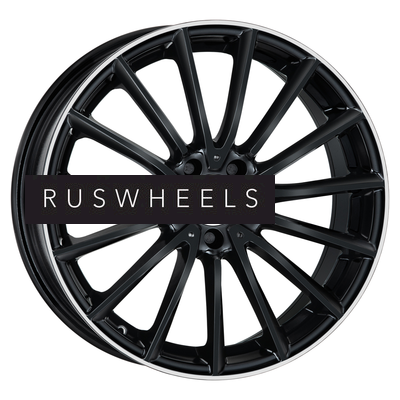 Грузовые диски MAK 8x19/5x112 ET38 D66,6 Komet Gloss Black Mirror Ring