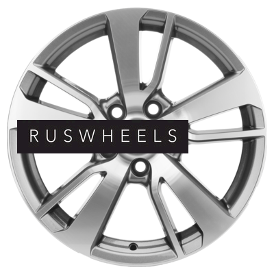 Диски Khomen Wheels 7x17/5x114,3 ET38 D67,1 KHW1704 (Outlander) Gray-FP