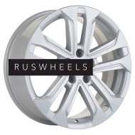 Диски Khomen Wheels 7x18/5x112 ET43 D57,1 KHW1803 (Kodiaq/Tiguan) F-Silver