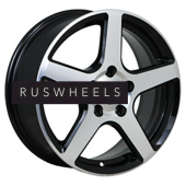 Диски Alcasta 6x15/4x100 ET37 D60,1 M62 BKF