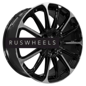Диски Khomen Wheels 7,5x19/5x114,3 ET38 D67,1 KHW1910 (Outlander) Black-FP
