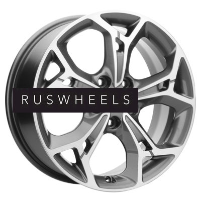 Диски Khomen Wheels 7x17/5x108 ET50 D63,35 KHW1702 (Ford C-Max) Gray-FP