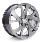 Диски КиК 6.5\R16 5*114.3 ET45 d60.1 Дарк платинум
