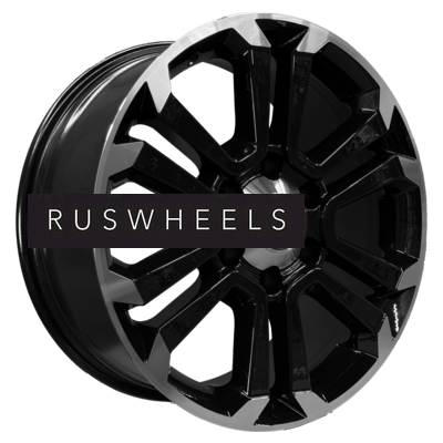 Диски Khomen Wheels 7,5x18/6x114,3 ET38 D67,1 KHW1817 (Mohave) Black-FP
