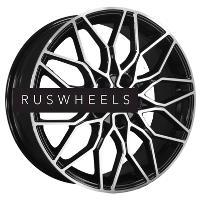Диски Khomen Wheels 7x18/5x110 ET45 D67,1 KHW1813 (Dongfeng 580) Black-FP Диски Khomen Wheels 7x18/5x110 ET45 D67,1 KHW1813 (Dongfeng 580) Black-FP