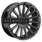 Диски LS FlowForming 9x20/6x114,3 ET25 D67,1 RC80 BK (конус, Колпак+лого)