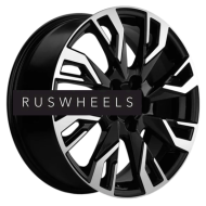 Диски Khomen Wheels 7x18/5x114,3 ET45 D60,1 KHW1809 (Geely Atlas/Lifan Myway) Black-FP