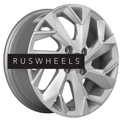 Диски Khomen Wheels 5,5x14/4x98 ET35 D58,5 KHW1402 F-Silver