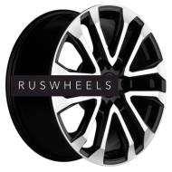 Диски Khomen Wheels 7,5x18/6x139,7 ET42 D75,1 KHW1805 (Haval H9) Black-FP