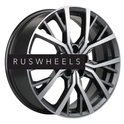 Диски Khomen Wheels 7x18/5x114,3 ET45 D66,1 KHW1806 (Teana/X-trail/Juke) Gray-FP
