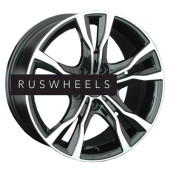 Диски Replay 7,5x17/5x120 ET45 D64,1 H97 BKF (конус, C570)