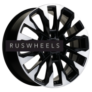 Диски Khomen Wheels 8x20/6x139,7 ET45 D95,1 KHW2010 (LC 300 Tuning) Black-FP