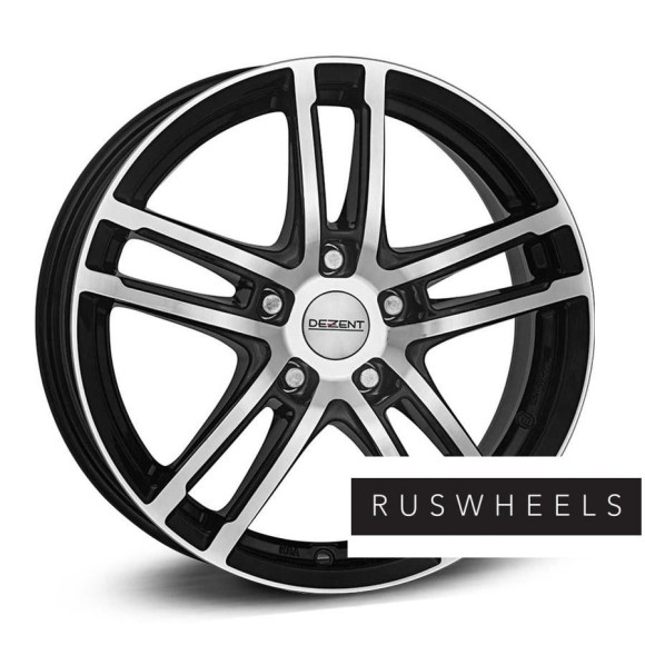 Диски Dezent R18 / 8J PCD 5x112 ЕТ 38 ЦО 66.6 TZ dark