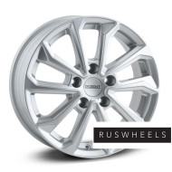 Диски Dezent R18 / 7.5J PCD 5x112 ЕТ 38 ЦО 70.1 KS silver