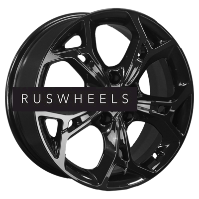 Диски Khomen Wheels 7x17/5x110 ET45 D67,1 KHW1702 (DFM580) Black