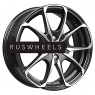 Диски iFree 6x16/4x114,3 ET40 D67,1 Такеши (КС877) Блэк Джек