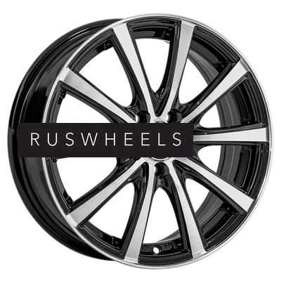 Диски Replay 6x16/5x100 ET40 D57,1 VV406 BKF (конус, C570)