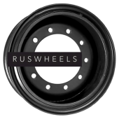 Грузовые диски Hartung 12x21/10x335 ET0 D281 Плоская посадка Черный (13 мм) Прицепная техника 4 500 кг