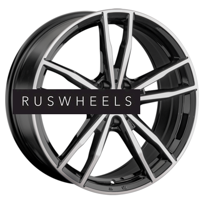 Диски Replay 8x19/5x112 ET27 D66,6 B300 BKF (конус, C570)