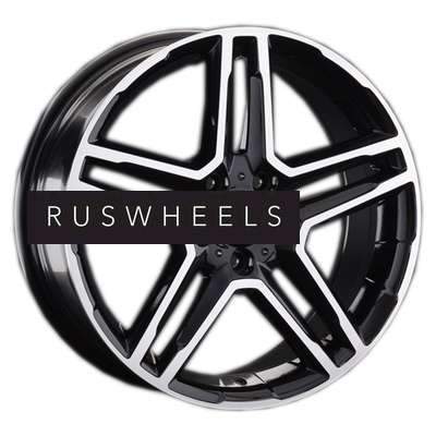 Диски Replay 7,5x18/5x114,3 ET35 D60,1 LX128 BKF (конус, C570)