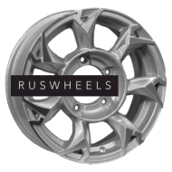 Диски Khomen Wheels 5,5x15/5x139,7 ET5 D98,5 KHW1505 (Lada NIVA 4x4) F-Silver-FP Диски Khomen Wheels 5,5x15/5x139,7 ET5 D98,5 KHW1505 (Lada NIVA 4x4) F-Silver-FP