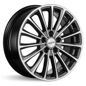 Диски Xtrike 7,0\R17 5*114.3 ET40 d64.1 BK/FP Диски Xtrike 7,0\R17 5*114.3 ET40 d64.1 BK/FP