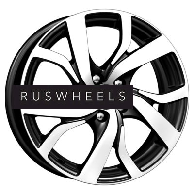 Диски КИК 6,5x16/5x105 ET38 D56,6 Палермо-оригинал (КС607) Алмаз черный Диски КИК 6,5x16/5x105 ET38 D56,6 Палермо-оригинал (КС607) Алмаз черный