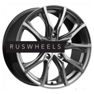 Диски КИК 7,5x17/5x120 ET34 D72,6 Твист-оригинал (КС697М) Дарк платинум